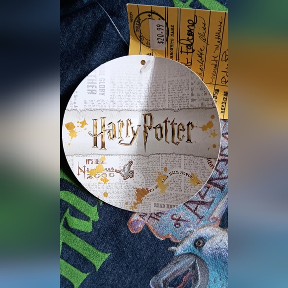 HARRY POTTER and the Prisoner of Azkaban Graphic T-Shirt XS MENS BLUE - Picture 5 of 6